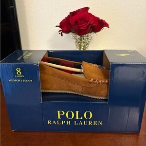 Polo by Ralph Lauren Brown Slippers
